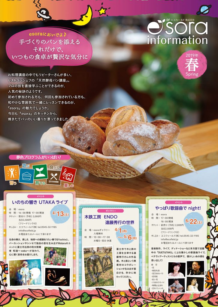 エソラインフォメーション2019春号