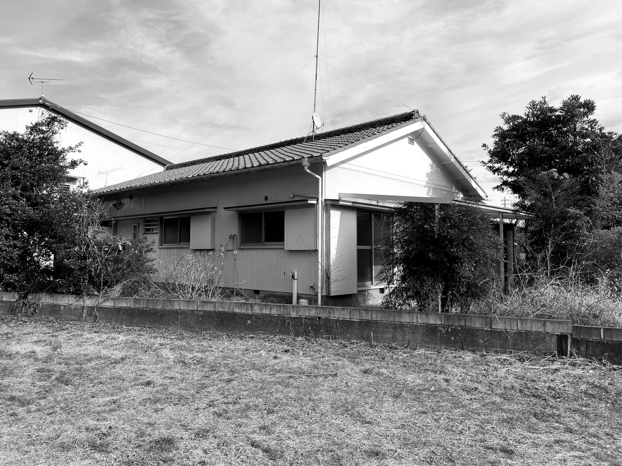 無為庵のリノベーション前の外観